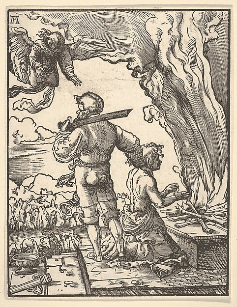 Abraham's Sacrifice by Albrecht Altdorfer