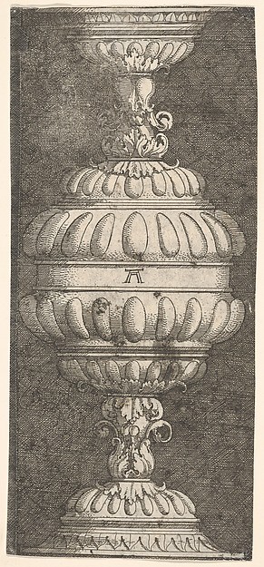 Double Goblet with Acanthus-Leaves