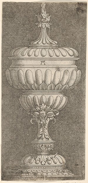 Covered Goblet with Three Pomegranates by Albrecht Altdorfer, The Metropolitan Museum of Art