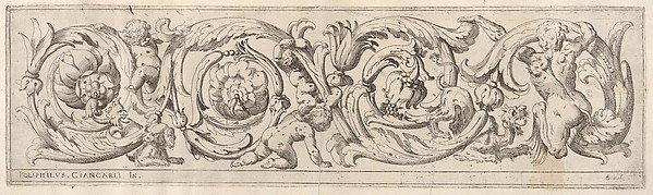 Disegni Varij di Polifilo Zancarli (Friezes)