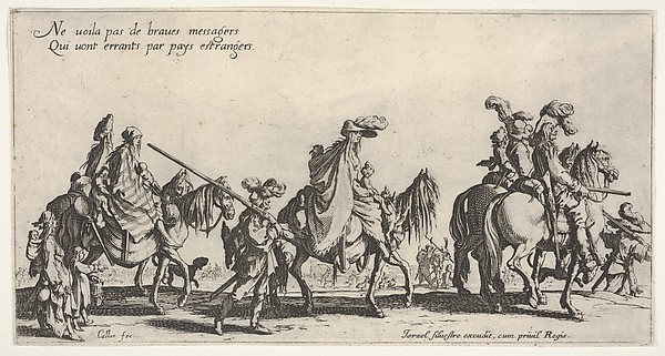 The Marching Gypsies (Les bohémiens en marche), also called The Advance Guard (L'avant-garde)