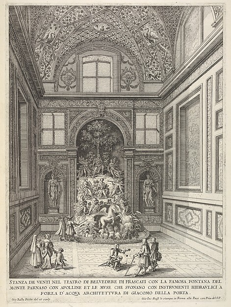 Stanza di Venti nel Teatro di Belvedere di Frascati