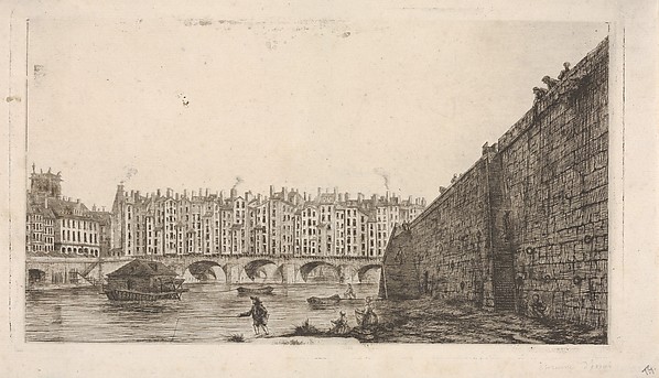 Le Pont-au-Change vers 1784