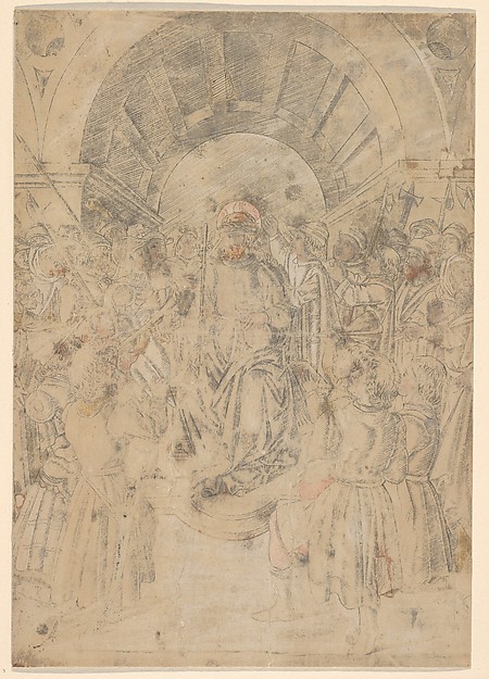 The Mocking of Christ, from "Life of the Virgin and Christ" by Francesco Rosselli