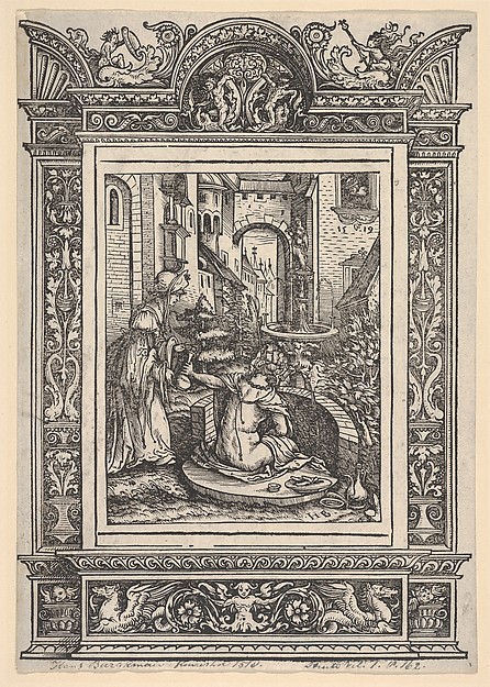 Bathsheba Bathing, from Women's Wile (Weiberlisten)