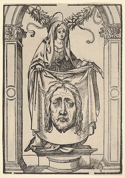 The Sudarium of Saint Veronica by Hans Burgkmair