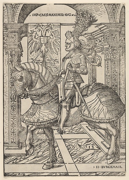 Emperor Maximilian I on Horseback