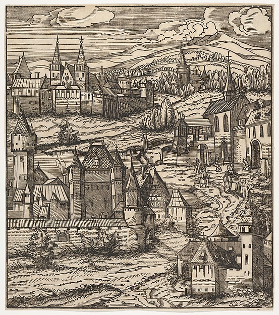 The Splendid Foundation of the Old White King, from Der Weisskunig