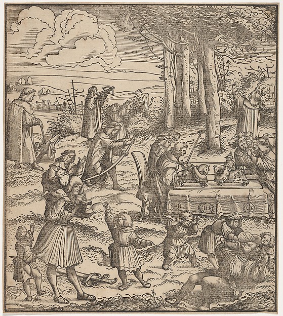 The White King as Child Playing with Other Children, from Der Weisskunig