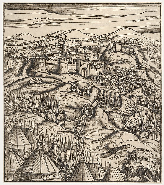 The Conquest of Gradisca, from Der Weisskunig