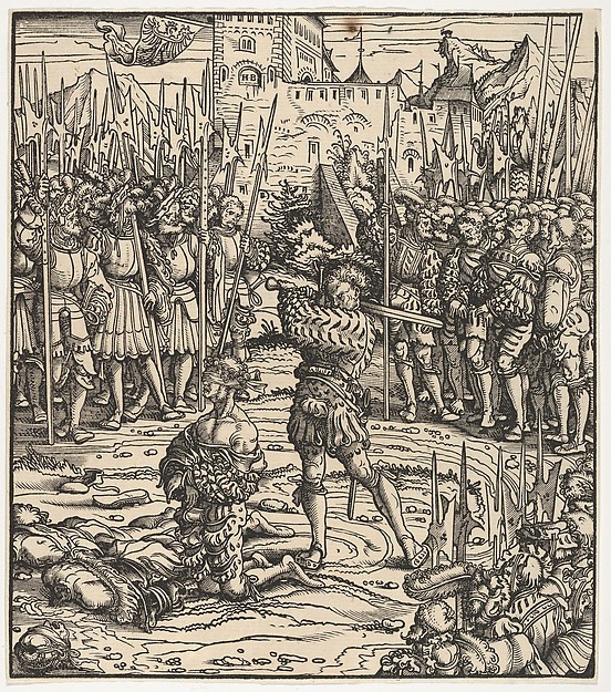 The Execution of the Guardian of Kufstein, from "Der Weisskunig"