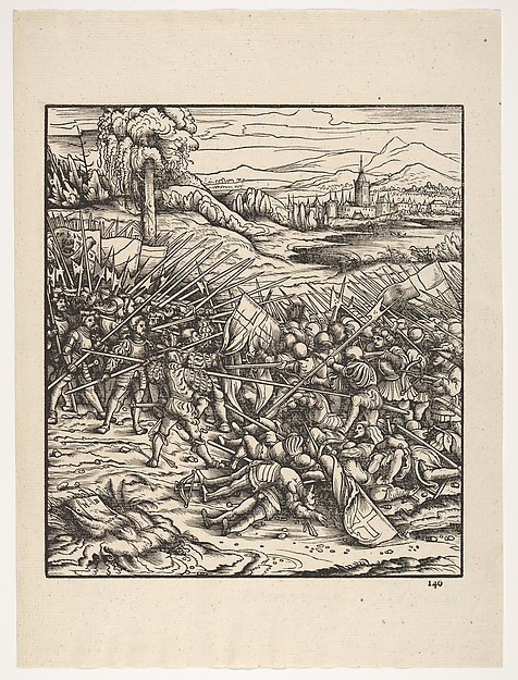 The Battle Near Hulst, from Der Weisskunig