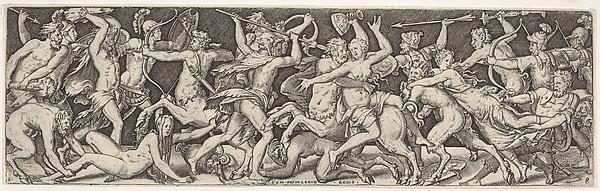 Plate VIII from Battles and Victories (Combats et Triomphes)