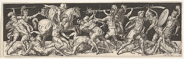Plate from Battles and Victories (Combats et Triomphes)