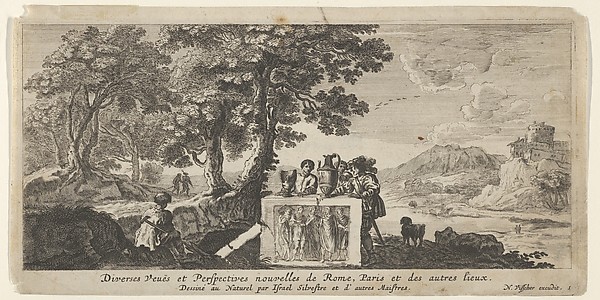 Nancy, from "Diverses Veue et Perspectives nouvelles de Rome, Paris et des autres lieux"