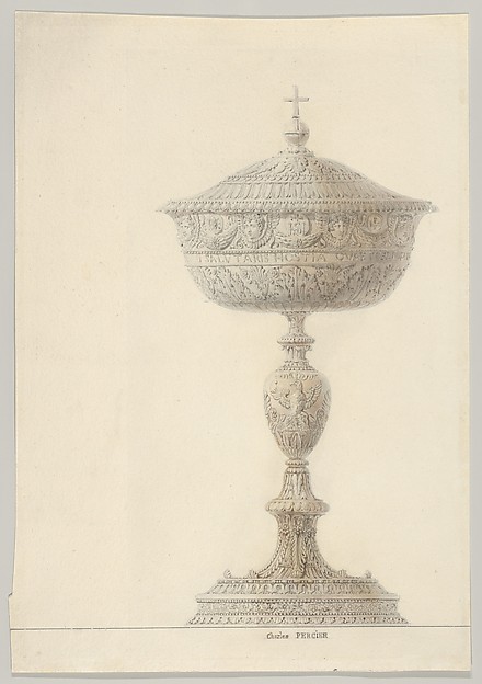 Charles Percier, Ciborium for the Coronation of Napoléon I