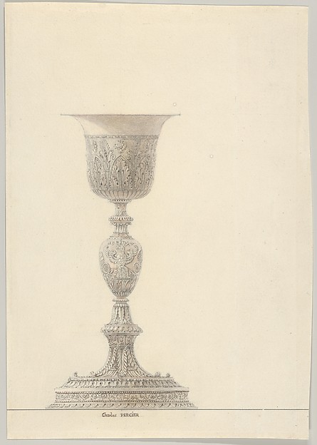 Charles Percier, Chalice for the Coronation of Napoleon I
