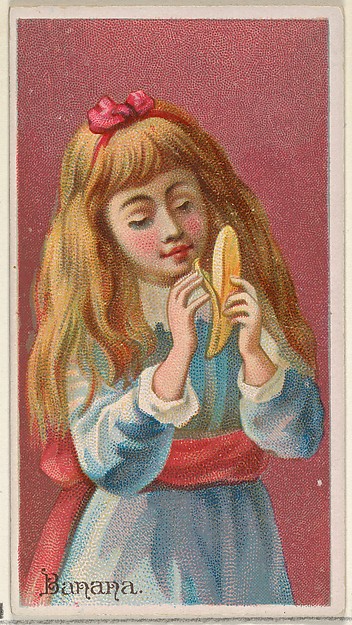 Banana, from the Fruits series (N12) for Allen & Ginter Cigarettes Brands