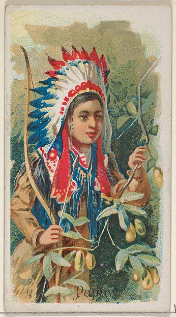 Papaw, from the Fruits series (N12) for Allen & Ginter Cigarettes Brands