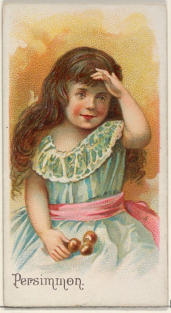 Persimmon, from the Fruits series (N12) for Allen & Ginter Cigarettes Brands