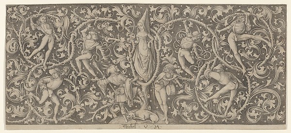 Ornamental Engraving with Morris Dancers