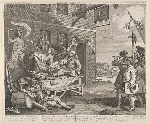 The Invasion, Plate 2: England