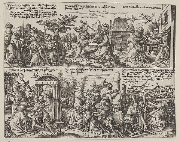 Scenes from Matthew 10: 34-38