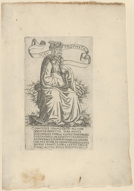 The Prophet Nahum, from Prophets and Sibyls