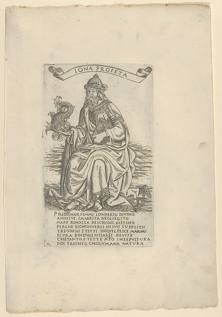 The Prophet Jonah, from "Prophets and Sibyls" by Francesco Rosselli