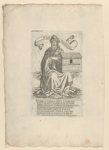 The Prophet Noah, from Prophets and Sibyls