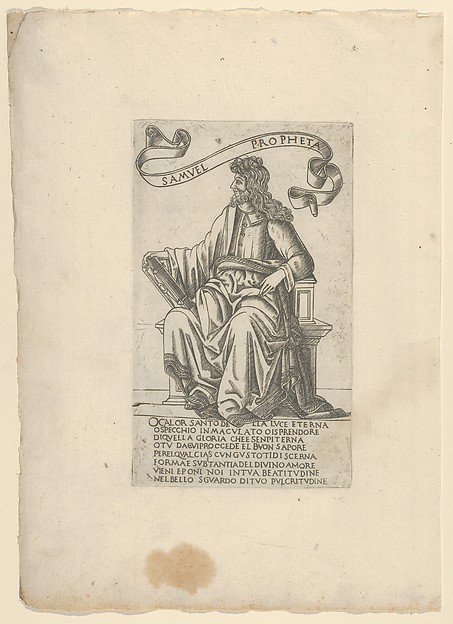 The Prophet Samuel, from Prophets and Sibyls