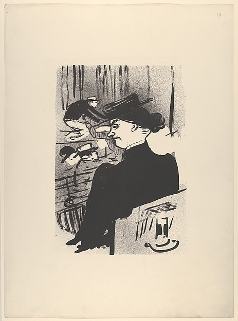 A Spectator (from Le Café Concert)