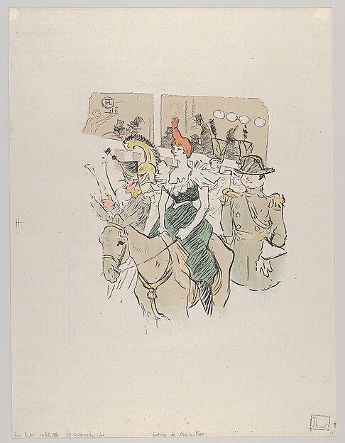 Entrée de Cha-u-Kao, from Le Rire, No. 67, 15 February 1896