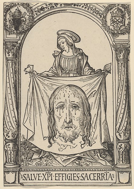 The Sudarium of Saint Veronica by Hans Burgkmair