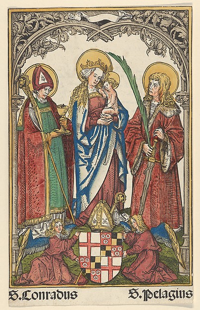 Virgin and Child with the Patron Saints of Constance by Hans Burgkmair