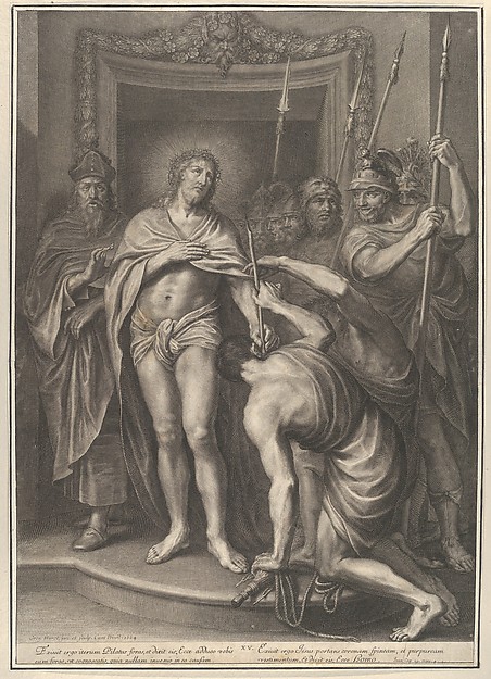 Christ Before the People, from The Passion of Christ, plate 15 by Grégoire Huret