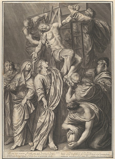 The Last Judgment, from The Passion of Christ, plate 32 by Grégoire Huret