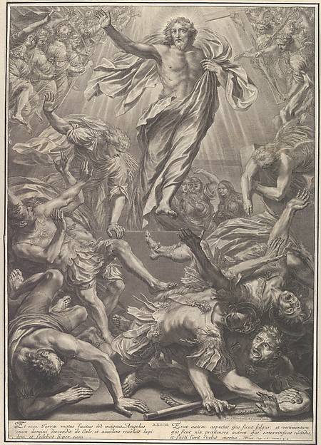 The Resurrection, from The Passion of Christ, plate 24 by Grégoire Huret
