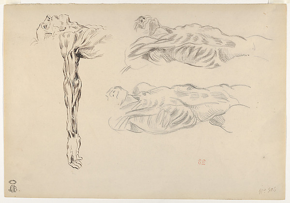 Écorché: Three Studies of a Male Cadaver