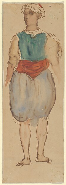 Young Moroccan, Standing