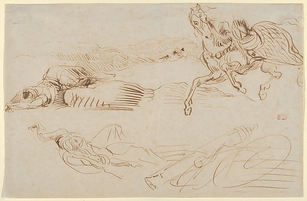 Fallen Warriors and a Runaway Horse