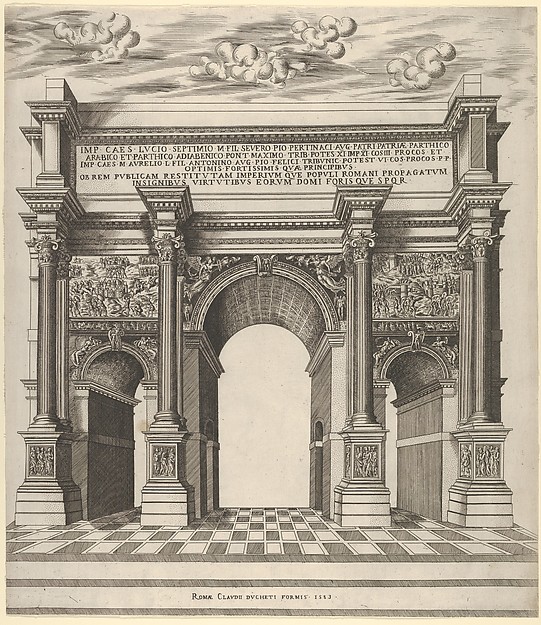 Speculum Romanae Magnificentiae: Arch of Septimius Severus