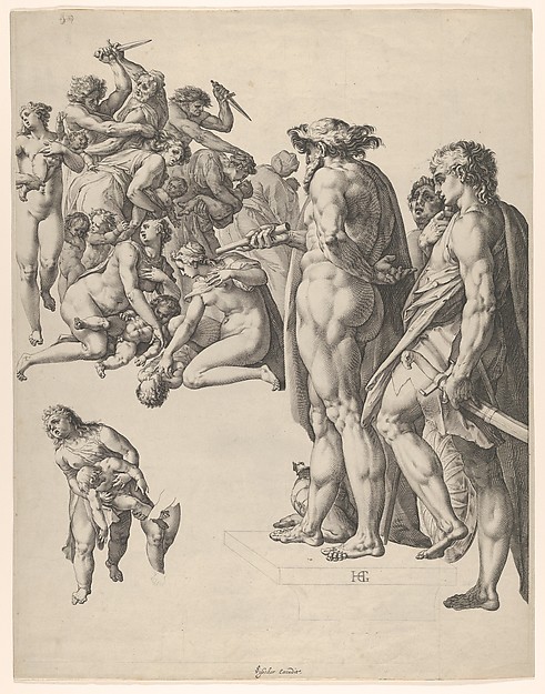 Massacre of the Innocents by Hendrick Goltzius
