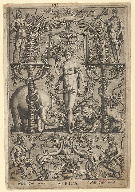 Allegory of Africa, from "The Four Continents"