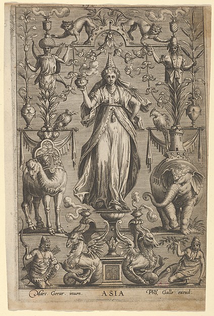 Allegory of Asia, from "The Four Continents"