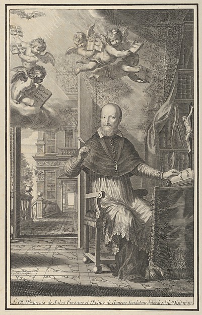 Le B. François de Sales, Evesque et Prince de Genève, fondateur de l'Ordre de la Visitation by Grégoire Huret
