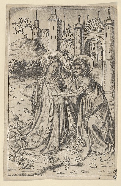 The Visitation by Master ES