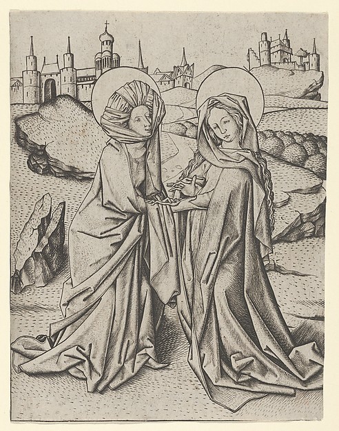 The Visitation by Master ES