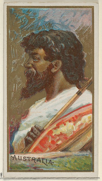 Australia, from the Types of All Nations series (N24) for Allen & Ginter Cigarettes