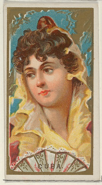 Cuba, from the Types of All Nations series (N24) for Allen & Ginter Cigarettes